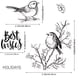 thumbnail image 2 of Merry Christmas Santa Photo Frame Clear Stamps For Card Making Decoration DIY Scrapbooking, Words Transparent Rubber Seal Stamps For Photo Card Album Crafting Supplies., 2 of 2