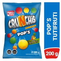 Suflés Crunchis Pop Tuttifrutti 200 G Marco Polo