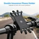 thumbnail image 3 of Soporte Base De Celular Para Bicicleta Giratorio Motocicleta Bici Ruta Deportiva Flexible Smartphone 4 a 6 pulgadas Silicona, 3 of 4