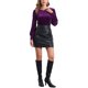 thumbnail image 2 of INSPIRE CHIC Blusa de Terciopelo de Halloween para Invierno para Mujer Cuello Redondo Manga Larga Casual XL Púrpura, 2 of 6