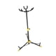 thumbnail image 4 of Soporte Triple Para Guitarra, Soporte Para Instrumento Musical, Guitarra Clásica, Violonchelo, Cabezal De Goma Amarillo., 4 of 5