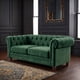 thumbnail image 4 of Sofa Florencia 2C Tela Velvet Verde, 4 of 6