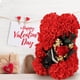 thumbnail image 2 of Rose Bear K KYMAKE, regalo de San Valentín para ella, color rojo, 2 of 7