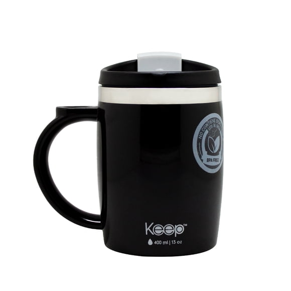 Mug Termo Colores 400ml Keep Negro