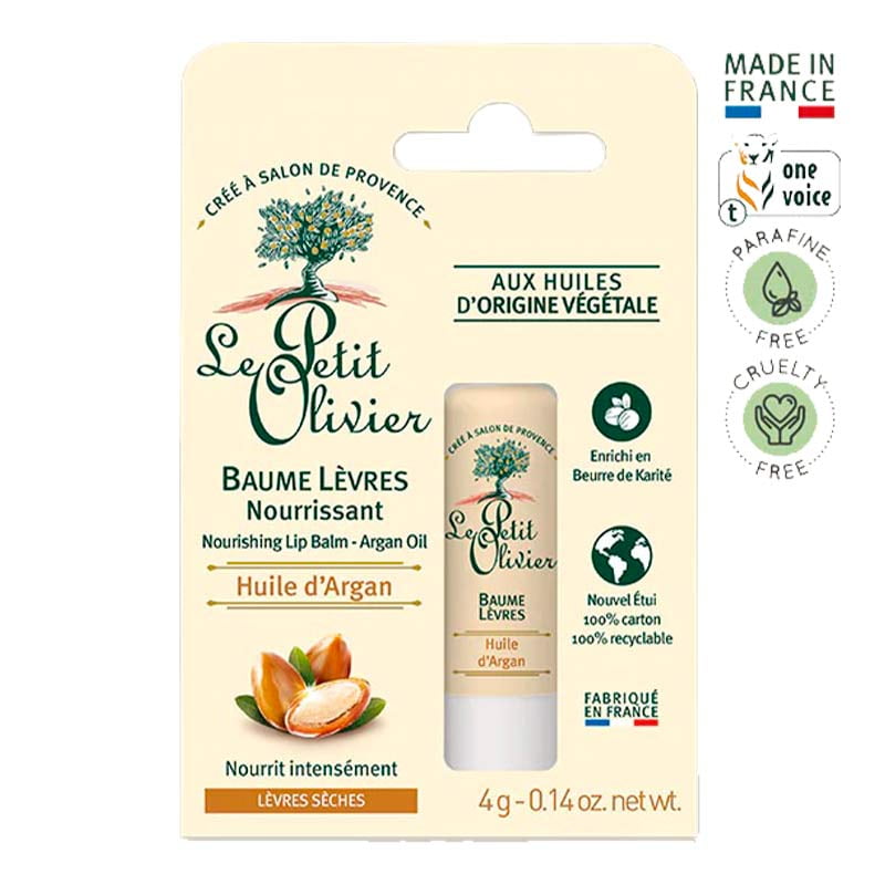 Le Petit Olivier - Bálsamo De Labios Con Aceite De Argán 4 Gr