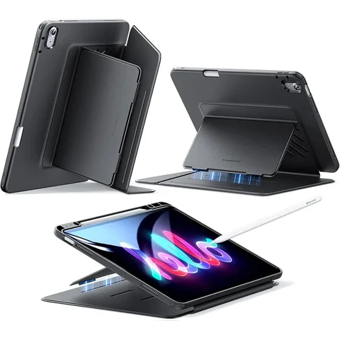 Carcasa Funda Esr Para Ipad A16, 11Th / 10Th Gen 2025/2022 Flip Hybrid Negro