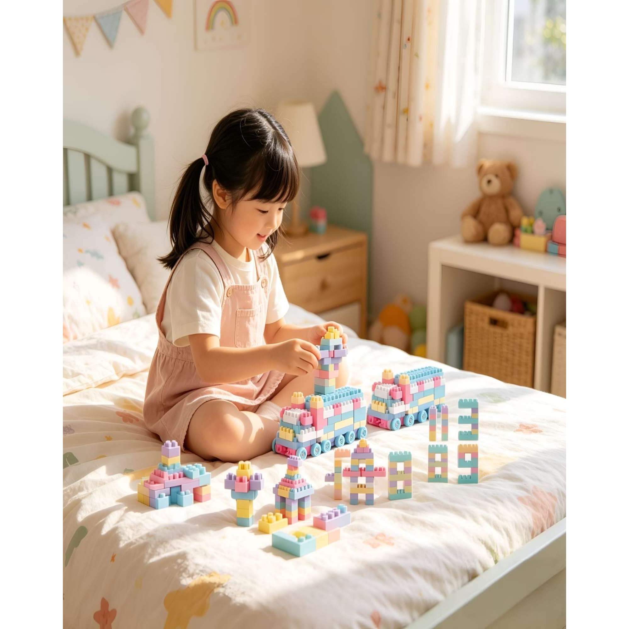 Choicexpress - Bloques Creativos De Construcción Para Niños 320 Piezas
