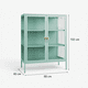 thumbnail image 2 of Mueble vitrina 2 puertas 3 niveles linea Mint - SC-DC-H004, 2 of 6