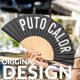 thumbnail image 2 of Abanico de mano Fisura plegable 42 cm negro de madera y textil, 2 of 7