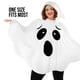 thumbnail image 2 of Poncho Morph Ghost para mujer adulta con disfraz de fantasma para Halloween, 2 of 5