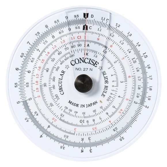 Regla circular CONCISE 27N 84 mm