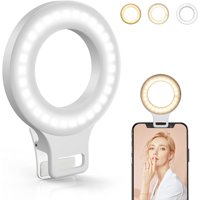 Anillo Kimwood Recargable Con Clip, 60 Led, Para Selfies