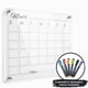 thumbnail image 1 of Calendario de pared Locktrendz 42 × 34 cm de acrílico reutilizable con marcadores magnéticos, 1 of 9