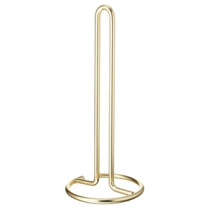 Regalitolindo - Soporte Toalla De Papel - Acero Masiso Golden 32X13 Cm