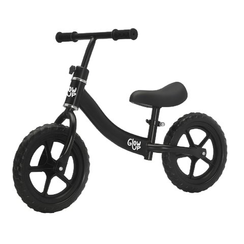 Bicicleta De Equilibrio Infantil Ziro Negro Glowup