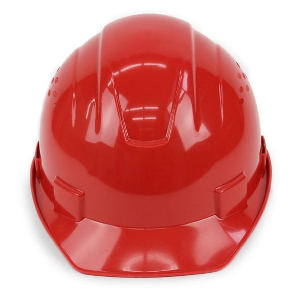 Casco De Seguridad Rk hp14 Rojo Con Suspensión De Trinquete De 4 Puntos
