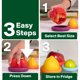 thumbnail image 3 of Food Huggers 5pc Reusable Silicone Food Savers BPA Free, 3 of 3