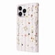 thumbnail image 5 of FOXDOCK Funda Tipo Cartera Floral para iPhone 14 Pro ,Funda con Tapa de Cuero PU, Protección Antigolpes con Ranuras para Tarjetas y Soporte, 5 of 5