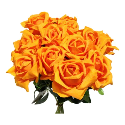 Genérico - Rosas Artificiales 12 Uds 612-4 Decoración