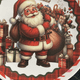 thumbnail image 4 of Plato Decorativo Navidad Ceramica 25cm Feliz Navidad Mesa, 4 of 5