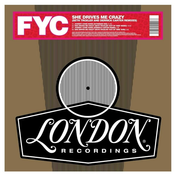 Fine Young Cannibals - She Drives Me Crazy (pink Vinyl) | 12 Maxi Single Vinilo