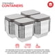 thumbnail image 4 of Contenedores de Alimentos Stock Your Home Bandejas de Aluminio de 1 kg con Tapas (100), 4 of 7