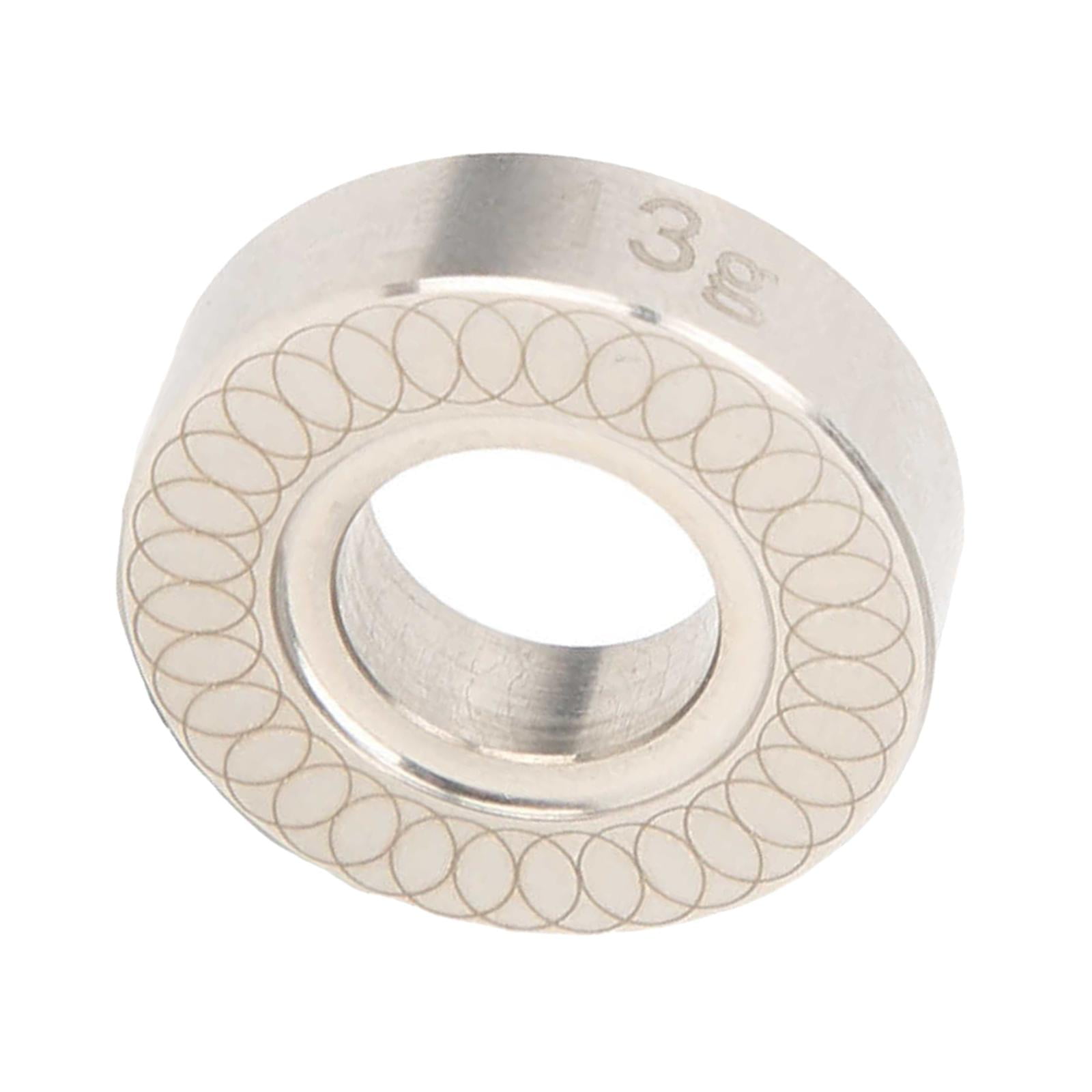 Ioensy - Anillos De Equilibrio De Taco De Billar De Acero Inoxidable Para Competición Durable Exquisito 13g