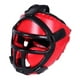 thumbnail image 1 of Casco de boxeo Casco de sparring Protector portátil profesional Casco de kickboxing Equipo para la cabeza Mma Muay Thai Entrenamiento Grappling Taekwo M rojo, 1 of 5