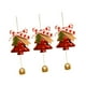 thumbnail image 5 of 3 Adornos Navideños Para árbol De Navidad, Decoración Navideña Para Pared De Casa, Entrada, Color Rojo, 5 of 5
