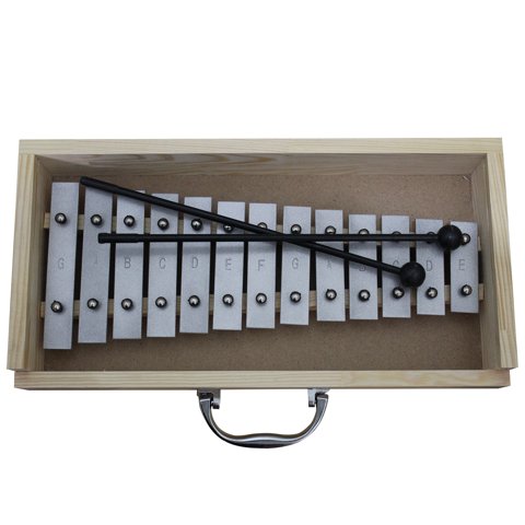 Allegro - Metalófono Diatónico 13 Tonos Aluminio All13Ag