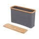 thumbnail image 5 of Contenedor Decorativo De La Cesta Del Organizador De Papel Higiénico Para La Lavandería Ba?o Gris Con Tapa 45x15x28cm, 5 of 5