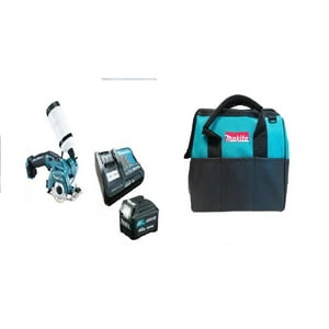 Makita - Sierra Cortadora Cerámica Vidrio Inalámbrica 85Mm + Bateria 4 Ah + Cargador + Bolso