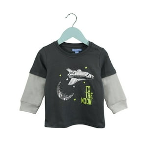 Pumucki - Polera Manga Larga Espacial Talla 4 Años