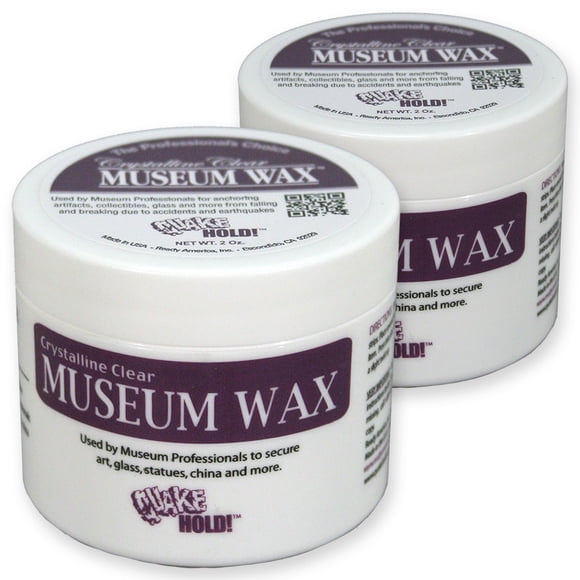 Museo Wax Quakehold! 66112 Clear 60 ml (paquete de 2)