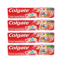Pack 4 Pasta Dental Colgate Kids Sabor Frutilla 50G