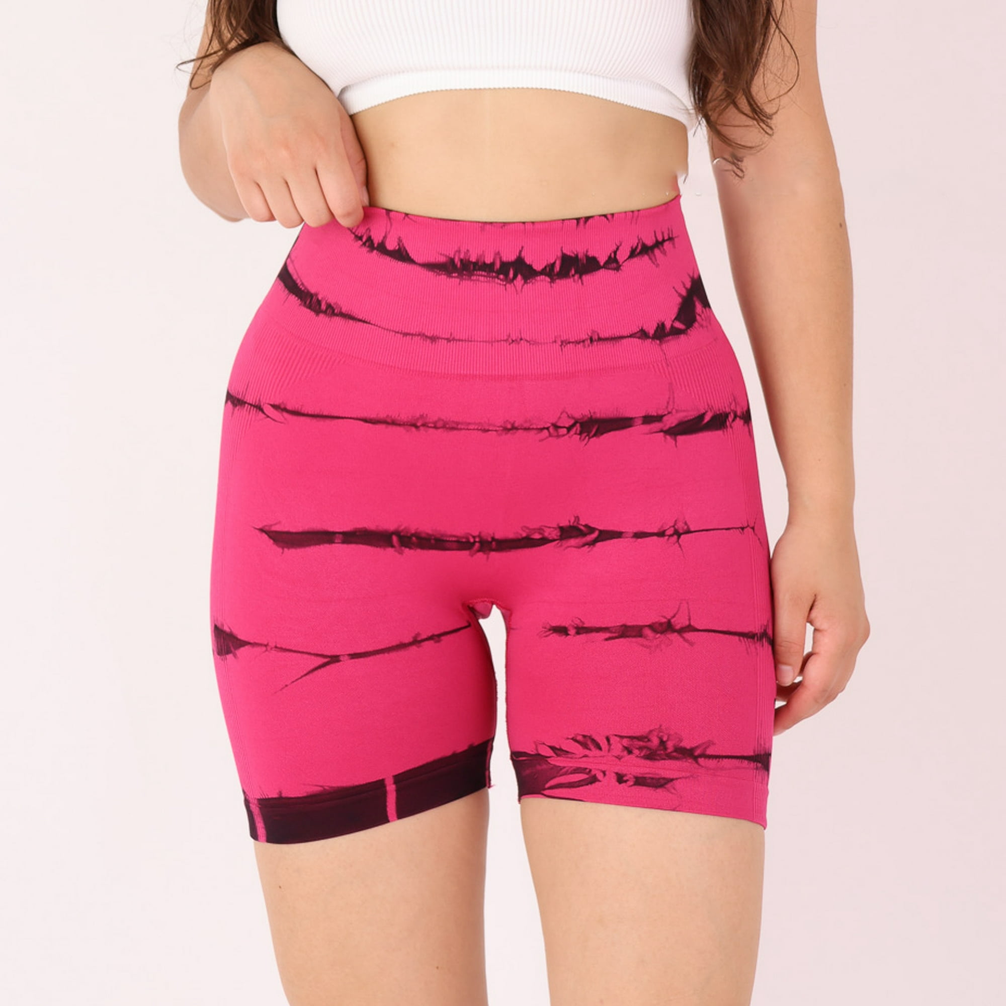 Flix Spa - Calza Corta Mujer Push Up Animal Print Fitness