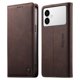 thumbnail image 1 of Funda Billetera de Cuero para [Samsung Galaxy S26 Edge], Bloqueo RFID, Tarjetas y Soporte Café, 1 of 5