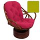 thumbnail image 1 of Cojín Papasan Swivel Rocker DCG Stores Bali de ratán color lima, 1 of 2