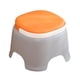 thumbnail image 4 of Taburete Pequeño Taburete Antideslizante Creativo Para Orinal Para Lavandería Hogar Sala De Estar Naranja, 4 of 5