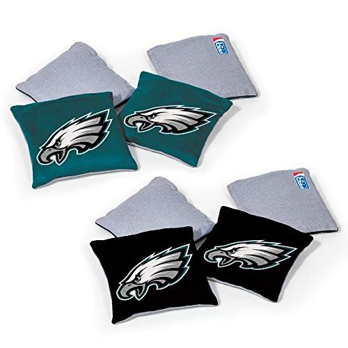 Bolsas de Frijol Wild Sports NFL Philadelphia Eagles Paquete de 8