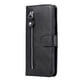 thumbnail image 3 of Funda con Cremallera para Huawei Mate 60 Pro, Carcasa Cartera de Cuero PU con Soporte y Tarjetero, 3 of 6