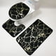 thumbnail image 1 of 3pcs Non-Slip Flannel Bathroom Mat - Soft and Comfortable Toilet Mat for Bathroom, Living Room, Bedroom - Prevents Slips and Falls, 1 of 4