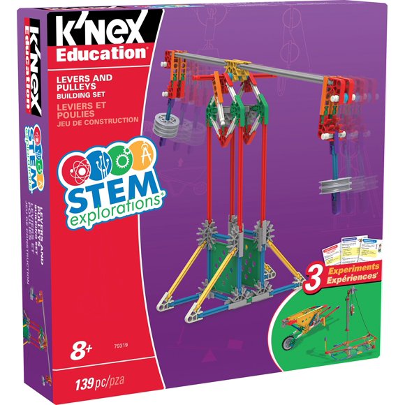 Set de Construcción K'NEX Educación STEM EXPLORACIONES Palancas y Poleas