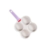 thumbnail image 4 of Sartén Para Huevos Antiadherente Con Mango Fácil De Limpiar Mango Violeta De 4 Secciones, 4 of 6