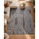 thumbnail image 5 of Alfombra Jacquard Cutting 200 × 230 cm para Living y Dormitorio, 5 of 6