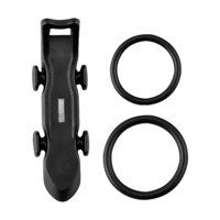 Ioensy - Anzuelos De Pesca Magnéticos Keeper Lure Hook Holder Mini Caña De Pescar Hook Keepers Black