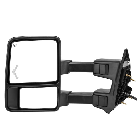 Espejo de remolque YITAMOTOR 46 cm con ajuste eléctrico y calefacción, 30 × 23 cm