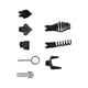 thumbnail image 4 of Máquina Limpiadora de Desagües, Cabezal de Corte Combinado para Trabajos de Dragado, Cabezal de Corte, Desatascador de Inodoro, Limpiador de Desagües, Negro 8 piezas, 4 of 5