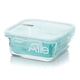 thumbnail image 1 of Contenedor Alimentos Hermetico Cuadrado 380mL Vidrio Allegra, 1 of 3