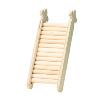 Magideal - Escalera De Puente Para Hámster, Roedores, Puente De Natural, Juguete Para Masticar, Escalera De Escalada Para Hámster, Ardilla De Guinea, Escalera Pequeña